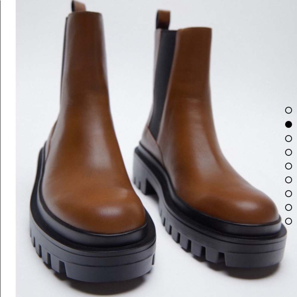 Low Heel Boots Zara
